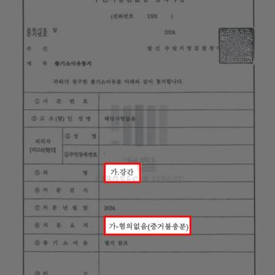 전 연인에게 강간 고소당한 의뢰인 변호하여 경찰 조사 단계에서 불송치 결정을 받아내